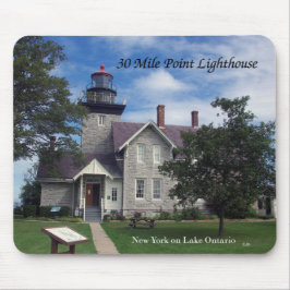30-Meilen-Point-Leuchtturm-Mousepad Mousepad