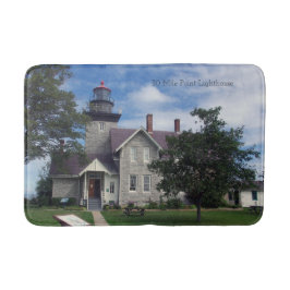 30 Mile Point Lighthouse bathmat Badematte