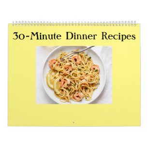 30-minütige Rezepte zum Abendessen Kalender