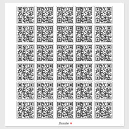 30 Personalisiert leicht zu machen QR Code Aufkleb Aufkleber