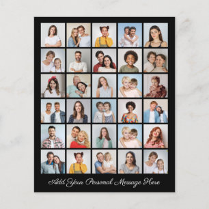 30 Photo Collage Ajouter votre feuille de voeux