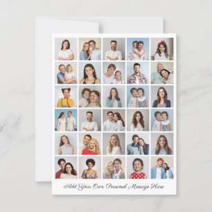 30 Photo Collage Ajoutez Votre Propre Carte De Voe