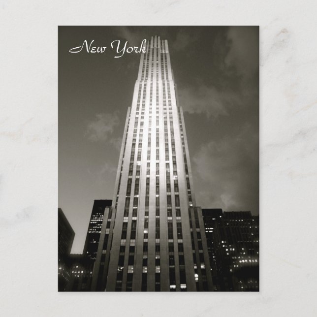 30 Rockefeller Plaza Postkarte (Vorderseite)