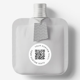 30 Stickers imperméables Business Code QR Société