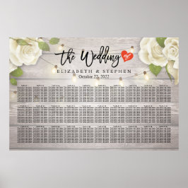 30+ Tische mit Blumenzellenleuchten Poster