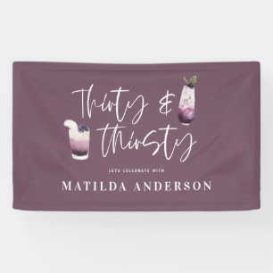 30. und 30. Party Banner