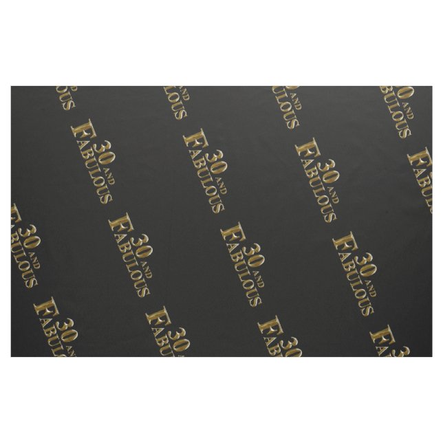 30 und Fabulous Stoff (Fat Quarter (45,7 x 55,9 cm))