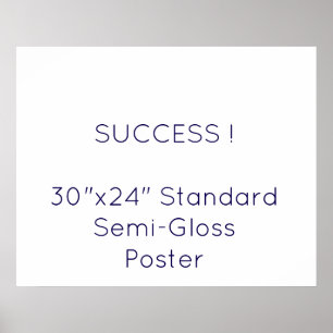 30"x24" Standardposter halbmatt Poster