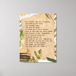 30 x 40 Leinwand drucken - Das Gebet des Herrn