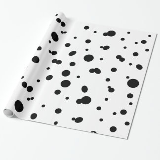 30' x 6' Dalmatiner Umhüllungspapier, glänzend Geschenkpapier