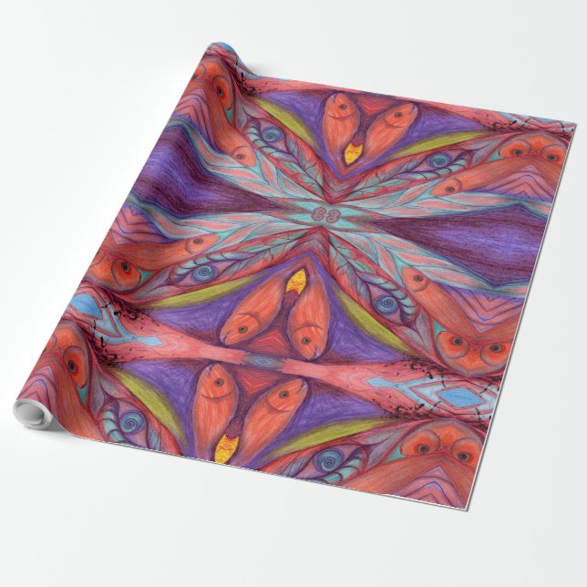 30" x 6' Schleifpapier, glänzendes Schleifpapier Geschenkpapier (Ungerollt)