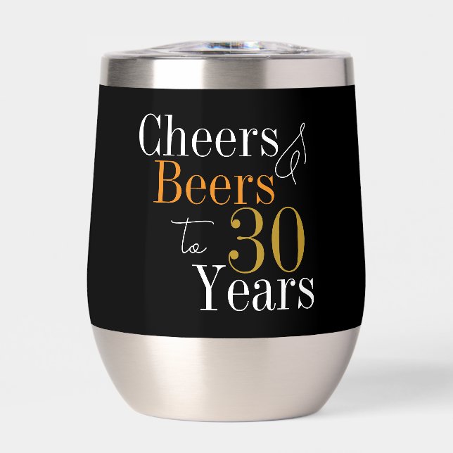 30e anniversaire Bières et encourt Black Gold Part (Avant)
