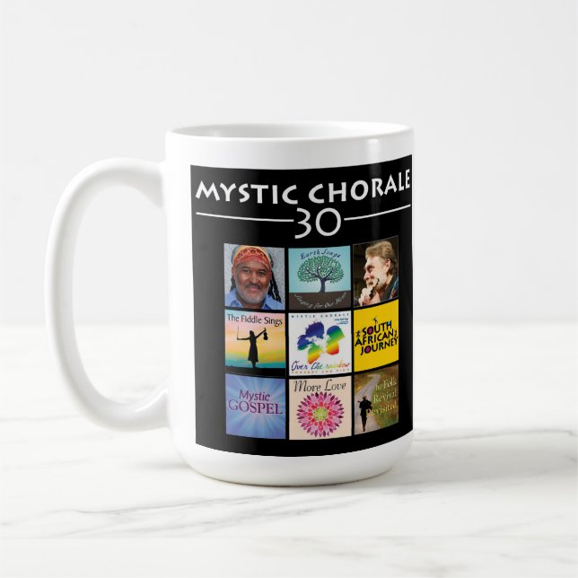 30e anniversaire Mug 15 oz. (Gauche)
