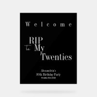 30e anniversaire RIP 20s Fête Bienvenue