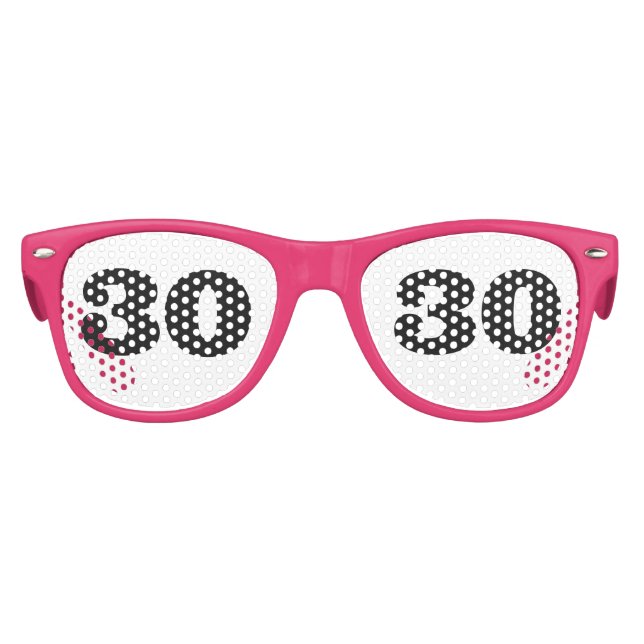 30E ANNIVERSAIRE TORTIE FÊTE ROSE Lunettes de sole (Devant)
