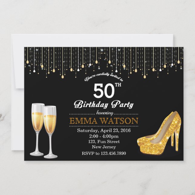 30E Invitation d'anniversaire (Devant)