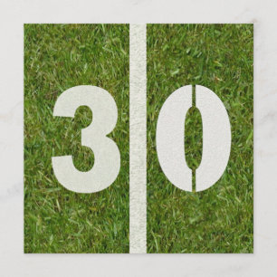 30ème Invitation de partie du football