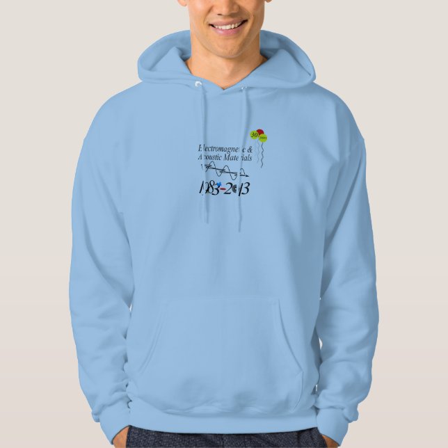 30ème logo d'anniversaire de sweat - shirt à (Devant)