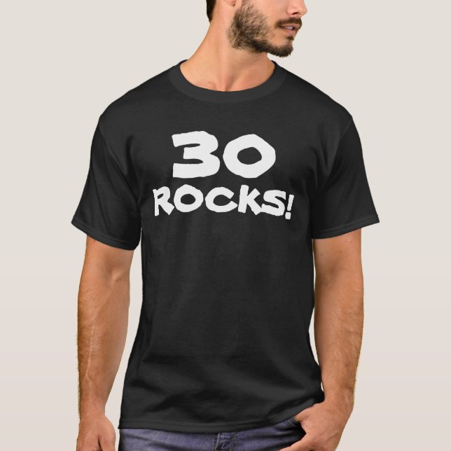 30ème T-shirts d'anniversaire 30 ROCHES ! (Devant)