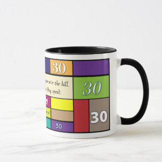 30ème Tasse d'anniversaire