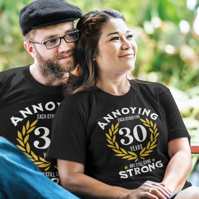 30th Anniversary Tee Gift for couples (Von Creator hochgeladen)