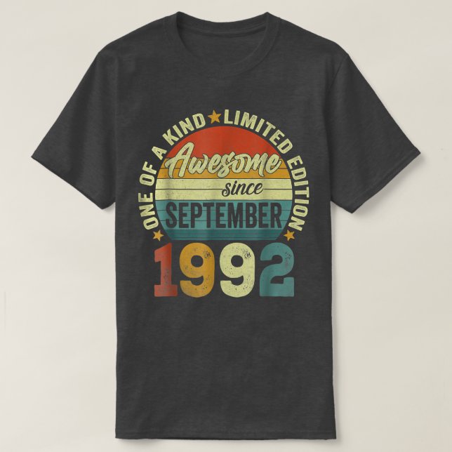 30th Birthday Gift 30 Year T-Shirt (Design vorne)