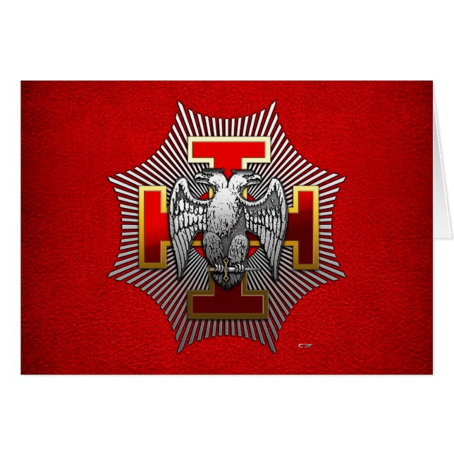30th Degree: Knight Kadosh (Vorderseite (Horizontal))