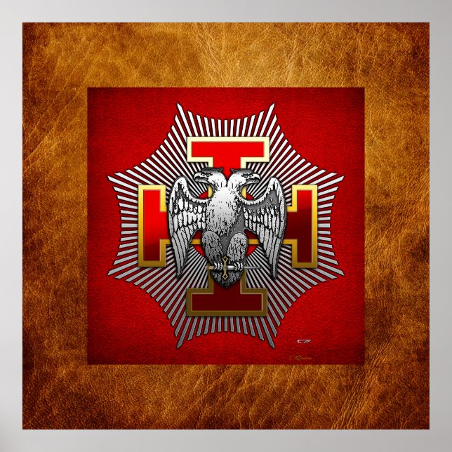 30th Degree: Knight Kadosh Poster (Vorne)