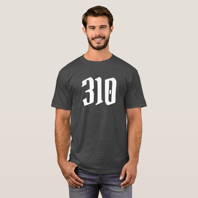 310 Bereichscode T-Shirt (Vorne ganz)