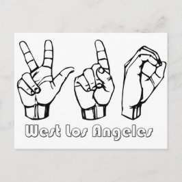 310- - West Los Angeles Postkarte