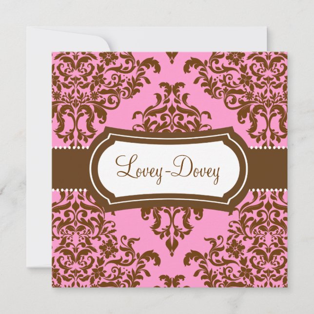 311 Ausstellung Dovey Damask Geschenkgutschein Ros (Vorderseite)