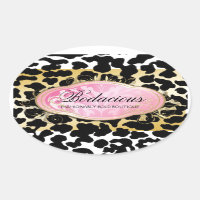 311 Boutique Golden Leopard Spots