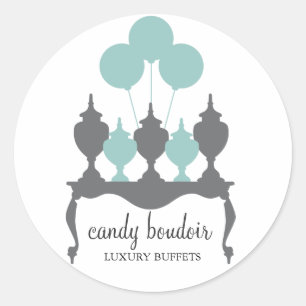 311 Candy Boudoir Rokoko Robin Egg Blue Sticker