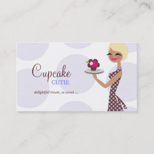311 Carlotta die Kuchen-Süsse-Geschäfts-Karte Visitenkarte