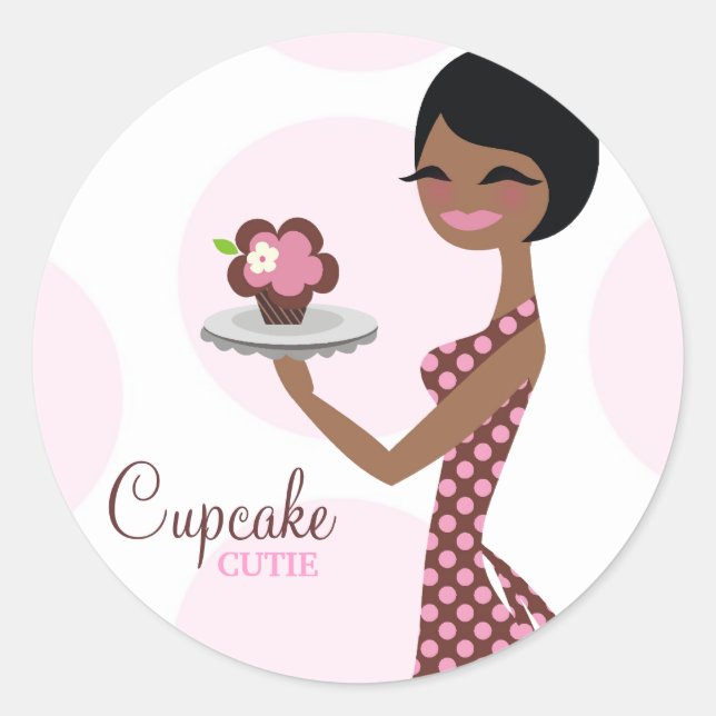 311-Carmella, Aufkleber für die Cupcake-Süsse (Vorderseite)