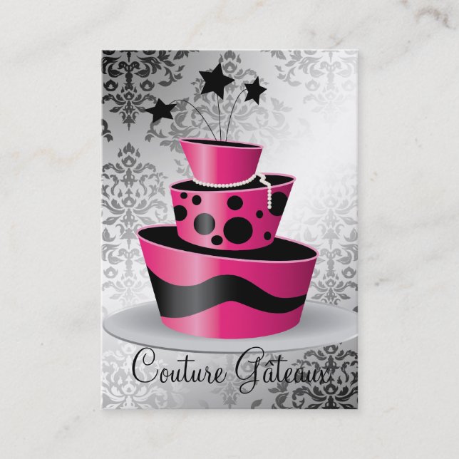 311 Couturen Gâteaux Lochkarte Treuekarte (Vorderseite)