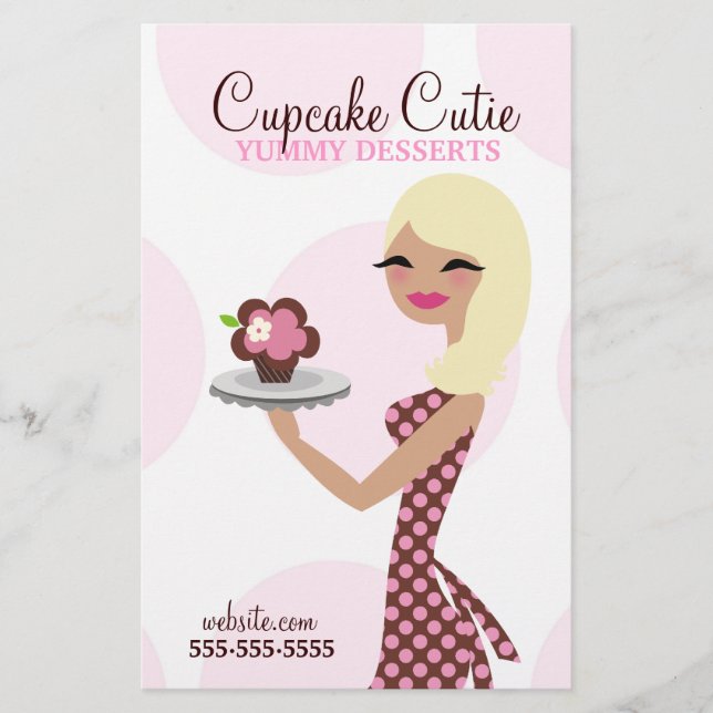 311 Cupcake Süsse Blonde Flyer (Vorne)