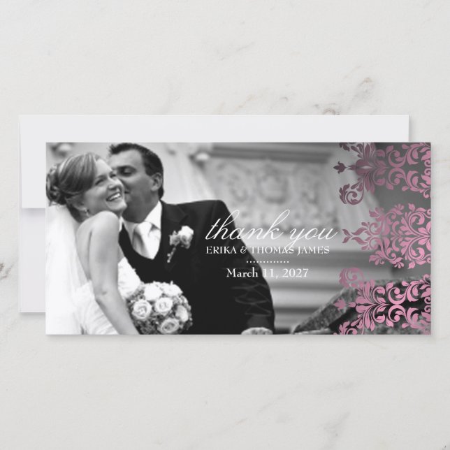 311-Dashing Damask | Light Pink Danke Foto (Vorderseite)