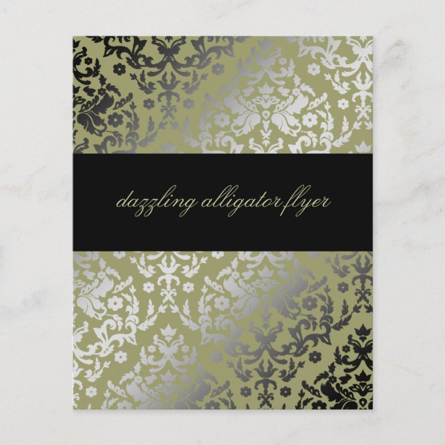 311-Dazzling Damask Alligator (Vorderseite)