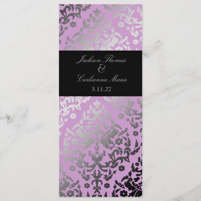 311-Dazzling Damask Wild Lila Programm (Vorderseite)