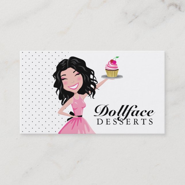 311 Dollface Nachtische Kohlie Visitenkarte (Vorderseite)