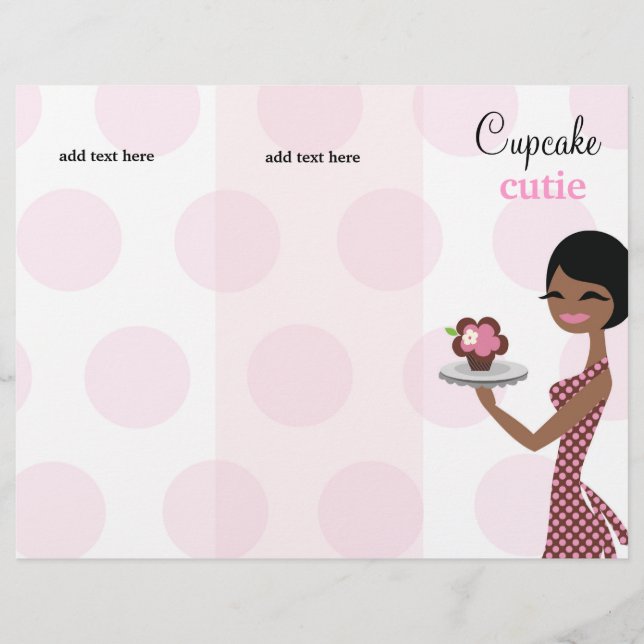 311 Ethnische Broschüre der Cupcake Süsse (Vorderseite)