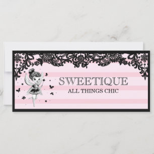 311 Fairy Sweetique Pink Stripes Geschenkgutschein
