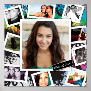 311 Fun Graduation Collage Print Poster