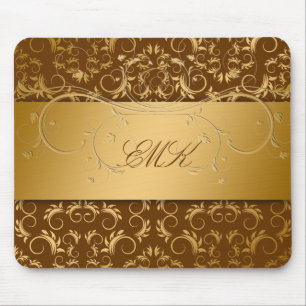 311-Golden erahnen schokoladenbraunes mousepad