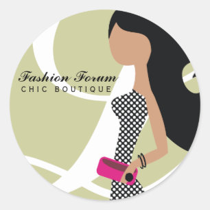311-High Fashionista Sticker Posh Green Money