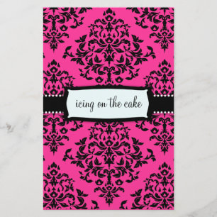311-Icing auf dem Cake Hot Pink-Flyer Flyer