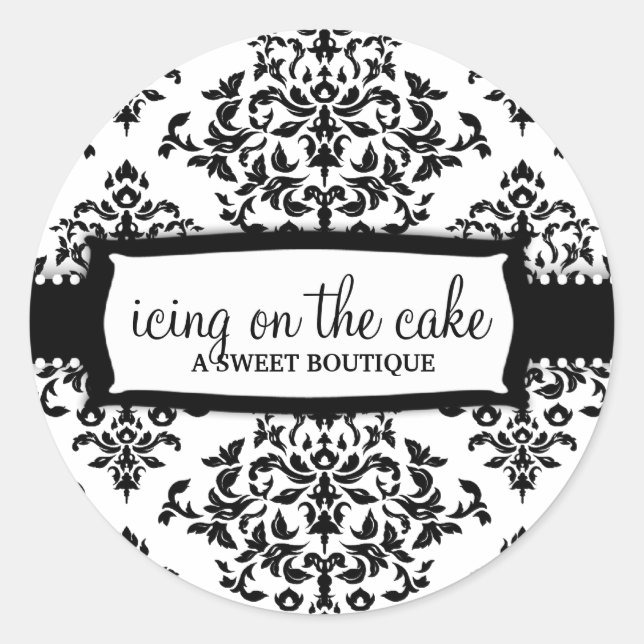 311 Icing auf dem Cake Vanilla Runder Aufkleber (Vorderseite)