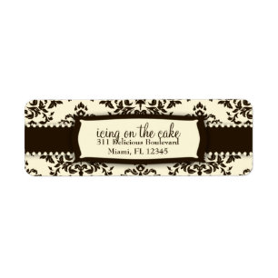 311 Icing auf der Schokoladencreme