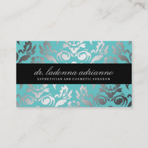 311 Ladonna DamastTopaz Visitenkarte